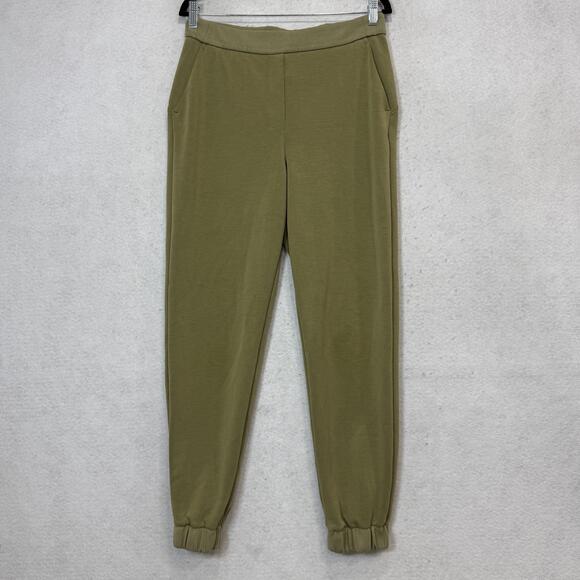 Lululemon Pants - Lululemon Jogger Pants Womens 8 Green Elastic Cuff Pockets Lounge Athletic